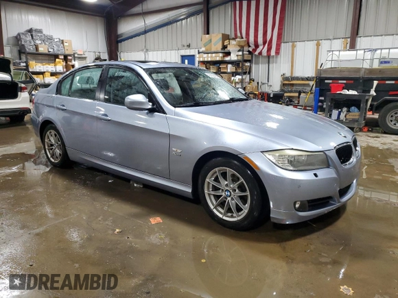 2010 BMW 3 Series 328i xDrive with VIN WBAPK5C54AA647135, listed as a Copart auction lot 45022455 with 87,685 mi miles and Salvage title. Bid and sale history available at DreamBid. Image 4.