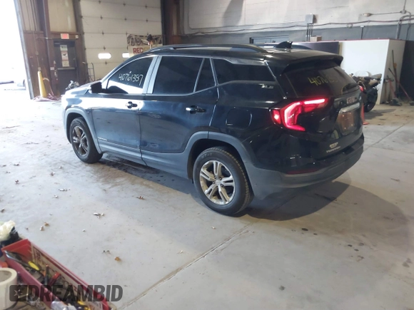 2021 GMC Terrain SLE with VIN 3GKALTEV3ML317303, listed as a IAAI auction lot 41230113 with 49,208 mi miles and . Bid and sale history available at carsss.com. Image 3.