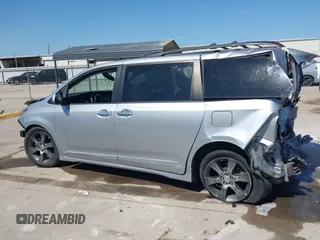 2015 Toyota Sienna SE with VIN 5TDXK3DC7FS684341, listed as a IAAI auction lot 41959077 with 154,377 mi miles and . Bid and sale history available at DreamBid. Image 15.