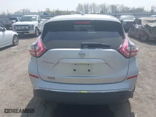 2016 Nissan Murano S with VIN 5N1AZ2MGXGN150011, listed as a IAAI auction lot 41887571 with 56,125 mi miles. Bid and sale history available at carsss.com. Image 16.
