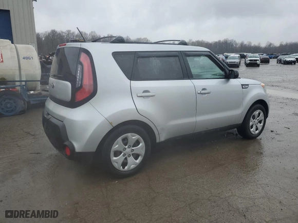 2015 Kia Soul with VIN KNDJN2A25F7756781, listed as a Copart auction lot 51902315 with 109,437 mi miles and Salvage Title. Bid and sale history available at carsss.com. Image 3.