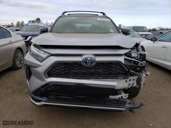 2023 Toyota RAV4 Prime XSE with VIN JTMEB3FV7PD132860, listed as a Copart auction lot 48193695 with 45,168 mi miles and Salvage Title. Bid and sale history available at carsss.com. Image 5.