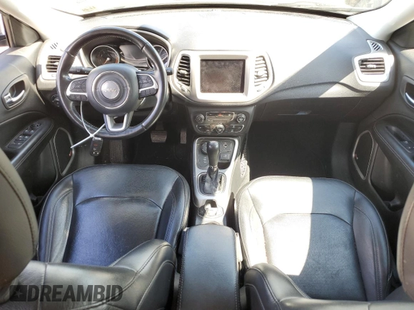 2019 Jeep Compass High Altitude with VIN 3C4NJDCB6KT843245, listed as a Copart auction lot 56303584 with 54,319 mi miles and Salvage title. Bid and sale history available at DreamBid. Image 8.