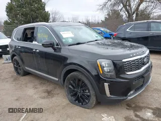 2020 Kia Telluride SX with VIN 5XYP5DHC3LG050475, listed as a IAAI auction lot 41513724 with 119,460 mi miles and . Bid and sale history available at carsss.com. Image 1.
