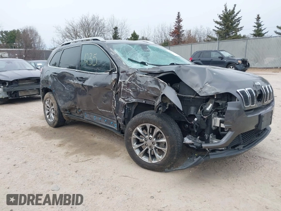 2019 Jeep Cherokee Latitude Plus с VIN 1C4PJMLX8KD255227, выставлен на аукционе IAAI как лот 41991235 с пробегом 104 879 миль миль и . История ставок и продаж доступна на DreamBid. Изображение 1.