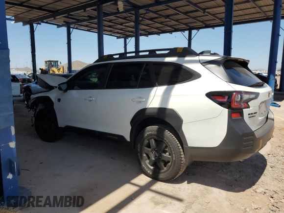 2025 Subaru Outback Wilderness with VIN 4S4BTGUD3S3214175, listed as a Copart auction lot 61631315 with 1,512 mi miles and Salvage title. Bid and sale history available at DreamBid. Image 2.