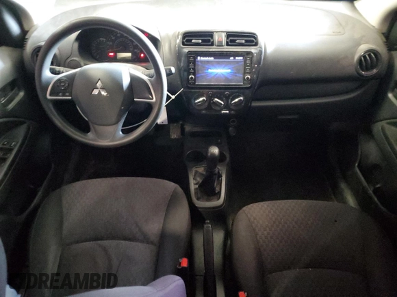 2018 Mitsubishi Mirage ES with VIN ML32A3HJ3JH007020, listed as a Copart auction lot 57400875 with 111,177 mi miles and Salvage title. Bid and sale history available at DreamBid. Image 8.