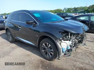 2017 Nissan Murano S z VIN 5N1AZ2MG4HN110573, wystawiony jako IAAI lot #42355706 z przebiegiem 156 883 mil mil oraz . Historia ofert i sprzedaży dostępna na DreamBid. Obrazek 1.