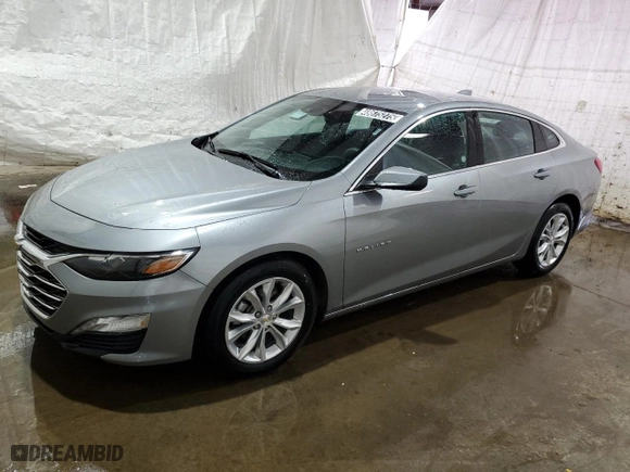 2024 Chevrolet Malibu LT with VIN 1G1ZD5ST0RF133554, listed as a Copart auction lot 48675275 with 28,446 mi miles and Salvage Title. Bid and sale history available at carsss.com. Image 1.