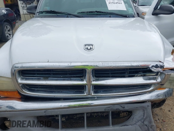2000 Dodge Dakota Sport with VIN 1B7GL2AN4YS691223, listed as a IAAI auction lot 41964561 with 169,936 mi miles. Bid and sale history available at carsss.com. Image 10.