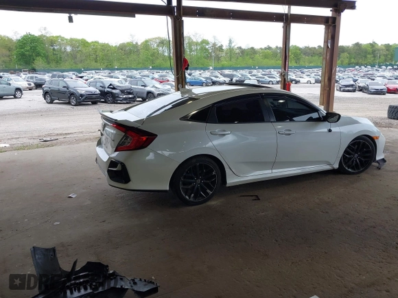 2020 Honda Civic Si z VIN 2HGFC1E52LH702933, wystawiony jako IAAI lot #42241093 z przebiegiem 73 026 mil mil oraz . Historia ofert i sprzedaży dostępna na DreamBid. Obrazek 4.