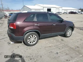 2011 Kia Sorento LX with VIN 5XYKT4A21BG085645, listed as a Copart auction lot 50027135 with Not Provided miles and Clean Title. Bid and sale history available at DreamBid. Image 3.