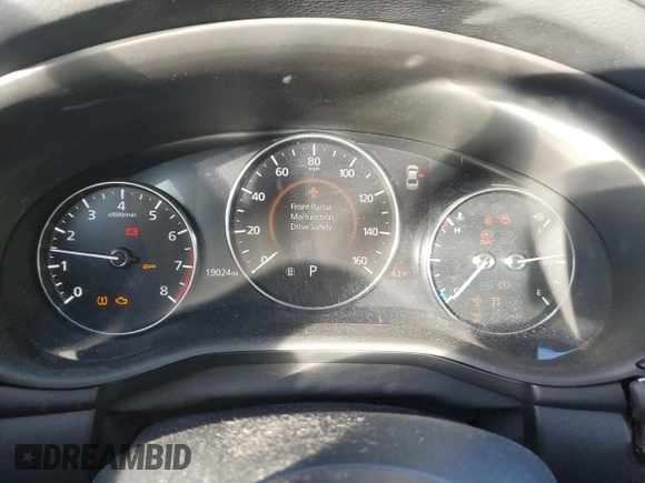 2023 Mazda 3 S Preferred with VIN 3MZBPACM1PM353425, listed as a Copart auction lot 86585444 with 19,024 mi miles and Clean Title. Bid and sale history available at DreamBid. Image 9.