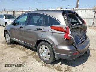 2010 Honda CR-V LX with VIN 5J6RE3H3XAL014202, listed as a Copart auction lot 62591285 with 166,706 mi miles and Salvage title. Bid and sale history available at DreamBid. Image 2.