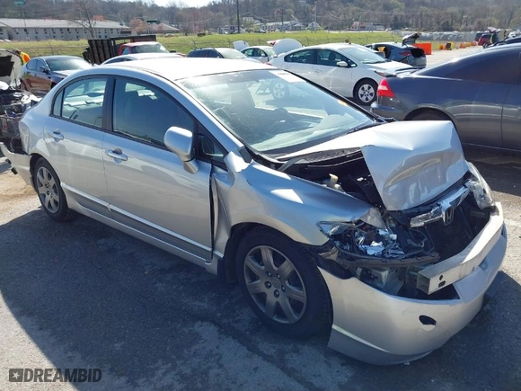 2006 Honda Civic Sdn LX with VIN 1HGFA16526L030903, listed as a IAAI auction lot 41815069 with 166,657 mi miles. Bid and sale history available at carsss.com. Image 1.