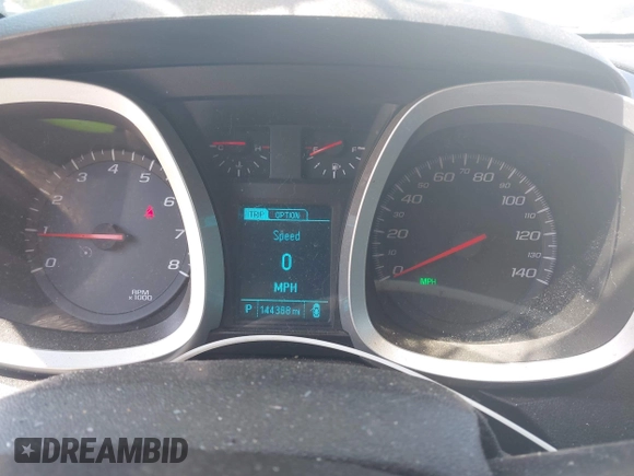 2013 Chevrolet Equinox LT with VIN 2GNALPEK6D6124082, listed as a IAAI auction lot 41993163 with 144,388 mi miles and . Bid and sale history available at DreamBid. Image 7.