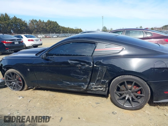 2016 Ford Mustang V6 with VIN 1FA6P8AMXG5222893, listed as a IAAI auction lot 41754837 with 52,892 mi miles and . Bid and sale history available at carsss.com. Image 14.