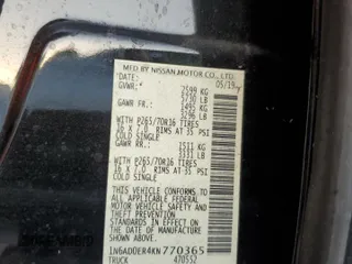 2019 Nissan Frontier SV z VIN 1N6AD0ER4KN770365, wystawiony jako Copart lot #74908904 z przebiegiem 45 794 mil mil oraz Nie do naprawy. Historia ofert i sprzedaży dostępna na DreamBid. Obrazek 13.
