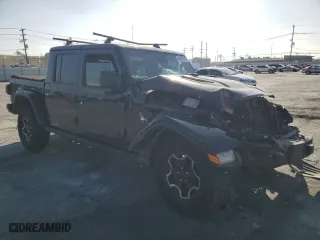 2020 Jeep Gladiator Rubicon with VIN 1C6JJTBG8LL101214, listed as a Copart auction lot 86914174 with 0 mi miles and Salvage Title. Bid and sale history available at carsss.com. Image 4.