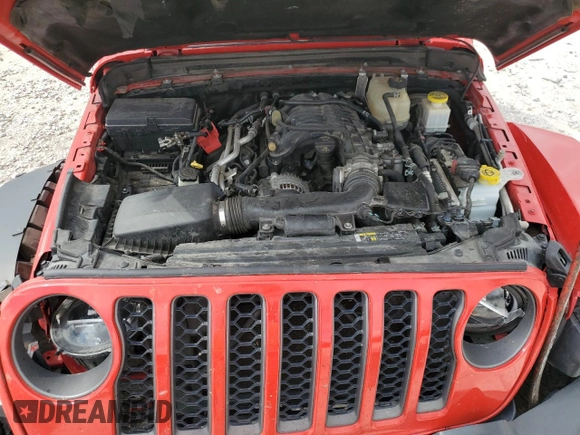 2020 Jeep Gladiator Rubicon z VIN 1C6JJTBG4LL167159, wystawiony jako Copart lot #54992395 z przebiegiem 73 906 mil mil oraz Szkoda całkowita • Salvage title. Historia ofert i sprzedaży dostępna na DreamBid. Obrazek 11.