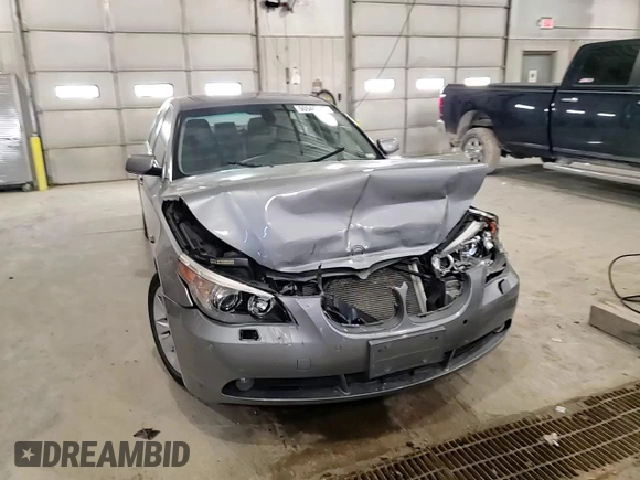 2005 BMW 5 Series 545i with VIN WBANB33555CN64643, listed as a Copart auction lot 50546775 with 159,751 mi miles and Salvage Title. Bid and sale history available at carsss.com. Image 11.