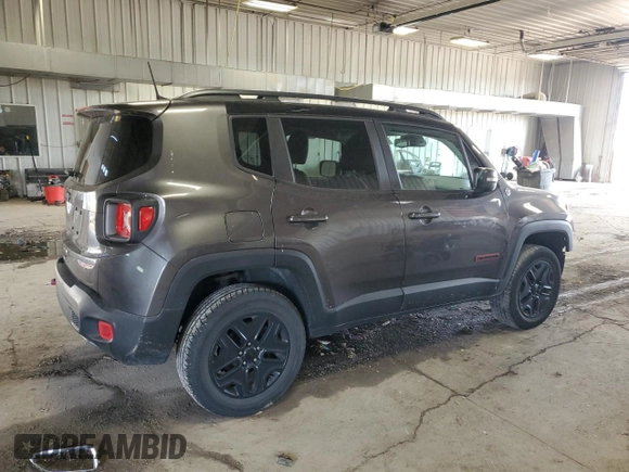 2018 Jeep Renegade Trailhawk с VIN ZACCJBCB0JPH27962, выставлен на аукционе Copart как лот 60558205 с пробегом 39 924 миль миль и Чистый • Clean title. История ставок и продаж доступна на DreamBid. Изображение 3.