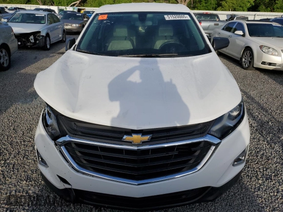 2018 Chevrolet Equinox LS with VIN 2GNAXHEV7J6281927, listed as a Copart auction lot 51520005 with 107,578 mi miles and Salvage Title. Bid and sale history available at DreamBid. Image 5.