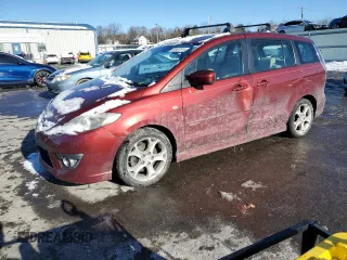 2009 Mazda 5 Grand Touring with VIN JM1CR293590332573, listed as a Copart auction lot 86487614 with 158,857 mi miles and Salvage title. Bid and sale history available at DreamBid. Image 1.