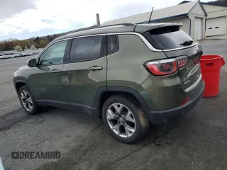 2020 Jeep Compass Limited with VIN 3C4NJDCB1LT111686, listed as a Copart auction lot 53368705 with 96,856 mi miles and Salvage Title. Bid and sale history available at carsss.com. Image 2.
