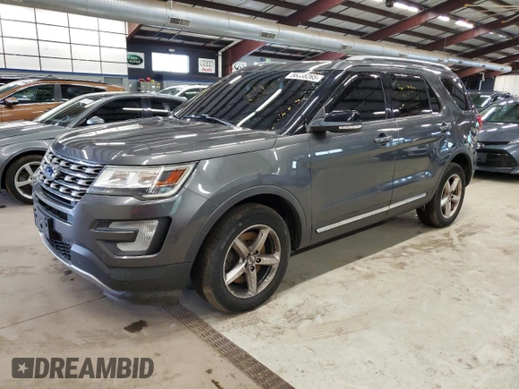 2016 Ford Explorer XLT with VIN 1FM5K8DH0GGD08202, listed as a Copart auction lot 56638265 with 105,438 mi miles and Clean Title. Bid and sale history available at DreamBid. Image 1.