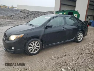 2009 Toyota Corolla with VIN 2T1BU40E19C149746, listed as a Copart auction lot 51160895 with 253,394 mi miles and Salvage Title. Bid and sale history available at carsss.com. Image 1.