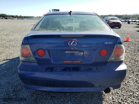 2002 Lexus IS 300 with VIN JTHBD192020063169, listed as a Copart auction lot 76373254 with 0 mi miles and Non Repairable. Bid and sale history available at carsss.com. Image 6.