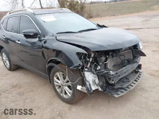2015 Nissan Rogue SV with VIN KNMAT2MT6FP559323, listed as a IAAI auction lot 41143937 with 1 mi miles. Bid and sale history available at carsss.com. Image 1.