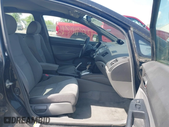 2008 Honda Civic LX with VIN 2HGFA16578H302538, listed as a IAAI auction lot 42091026 with 170,050 mi miles and . Bid and sale history available at DreamBid. Image 5.