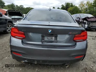 2018 BMW 2 Series M240i xDrive with VIN WBA2J7C5XJVB28353, listed as a Copart auction lot 69664203 with 113,138 mi miles. Bid and sale history available at carsss.com. Image 6.