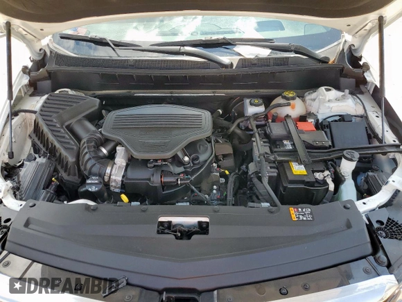 2021 Cadillac XT6 Premium Luxury with VIN 1GYKPDRS5MZ233884, listed as a Copart auction lot 58774595 with 47,490 mi miles and Salvage title. Bid and sale history available at DreamBid. Image 12.