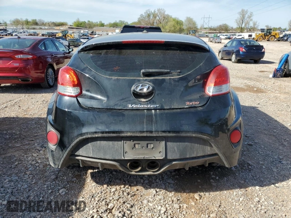 2013 Hyundai Veloster Turbo z VIN KMHTC6AE2DU169366, wystawiony jako Copart lot #50805585 z przebiegiem 75 197 mil mil oraz Szkoda całkowita • Salvage title. Historia ofert i sprzedaży dostępna na DreamBid. Obrazek 6.