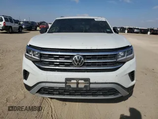 2021 Volkswagen Atlas SEL with VIN 1V2BE2CA1MC232023, listed as a Copart auction lot 79141214 with 56,579 mi miles and Salvage title. Bid and sale history available at DreamBid. Image 5.