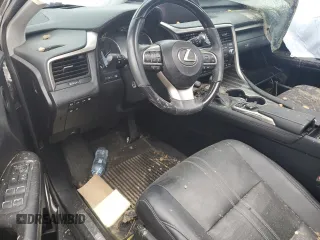 2018 Lexus RX 450h z VIN 2T2BGMCA6JC022555, wystawiony jako Copart lot #59520715 z przebiegiem Nie podano mil oraz Szkoda całkowita • Salvage title. Historia ofert i sprzedaży dostępna na DreamBid. Obrazek 8.