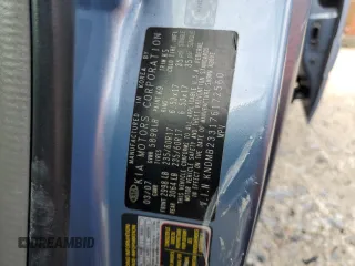 2007 Kia Sedona EX with VIN KNDMB233176172560, listed as a Copart auction lot 69004084 with 93,574 mi miles and Salvage Title. Bid and sale history available at carsss.com. Image 13.