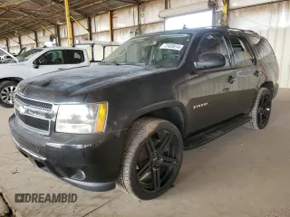2008 Chevrolet Tahoe 3LT z VIN 1GNFC13JX8R197964, wystawiony jako Copart lot #72409814 z przebiegiem 104 277 mil mil oraz Czysty tytuł • Clean title. Historia ofert i sprzedaży dostępna na DreamBid. Obrazek 1.