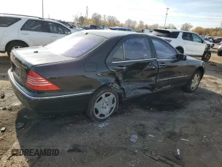 2006 Mercedes-Benz S 500 with VIN WDBNG84JX6A476485, listed as a Copart auction lot 77179734 with 229,079 mi miles and Clean title. Bid and sale history available at DreamBid. Image 3.