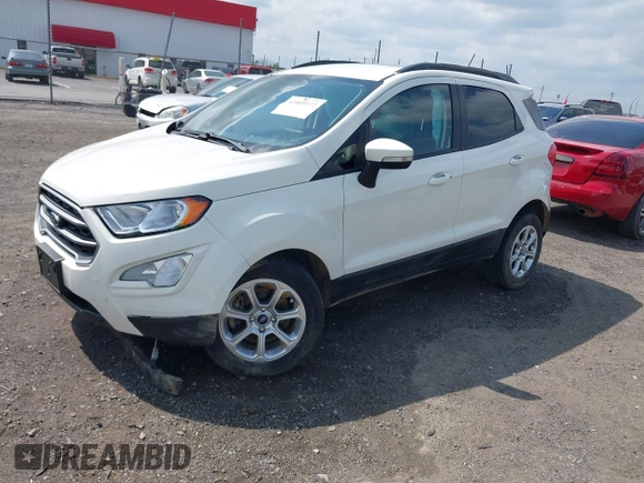 2020 Ford EcoSport SE z VIN MAJ3S2GE4LC339826, wystawiony jako IAAI lot #42009372 z przebiegiem 23 745 mil mil oraz . Historia ofert i sprzedaży dostępna na DreamBid. Obrazek 2.