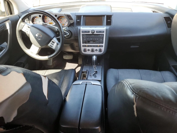 2007 Nissan Murano SL with VIN JN8AZ08W57W637917, listed as a Copart auction lot 48538765 with 223,653 mi miles and Salvage Title. Bid and sale history available at carsss.com. Image 8.