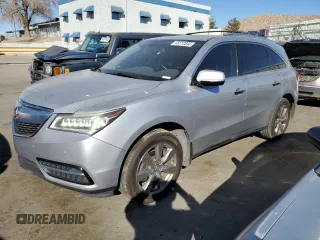 2014 Acura MDX Advance with VIN 5FRYD4H86EB006806, listed as a Copart auction lot 45512645 with Not Provided miles and Salvage Title. Bid and sale history available at DreamBid. Image 1.