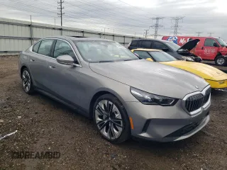 2024 BMW 5 Series 530i xDrive with VIN WBA53FJ07RCN91306, listed as a Copart auction lot 61221644 with 7,869 mi miles and Salvage Title. Bid and sale history available at carsss.com. Image 4.