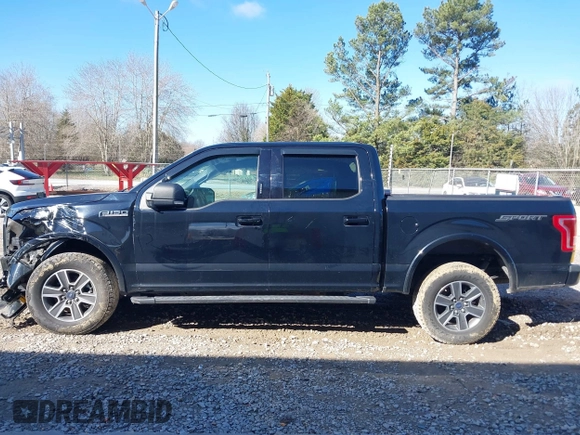 2017 Ford F-150 XL with VIN 1FTEW1CF1HFA70545, listed as a IAAI auction lot 41740423 with 108,245 mi miles and . Bid and sale history available at DreamBid. Image 15.
