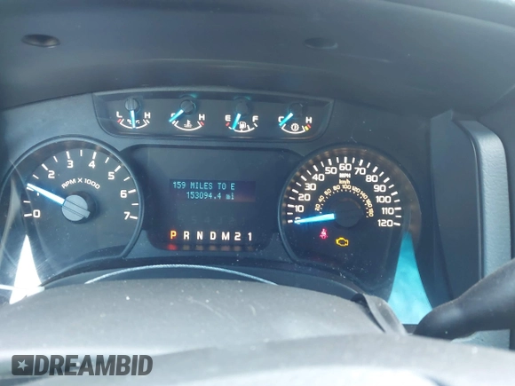2014 Ford F-150 XL with VIN 1FTFW1CF6EKG04632, listed as a IAAI auction lot 41333274 with 153,094 mi miles. Bid and sale history available at carsss.com. Image 7.