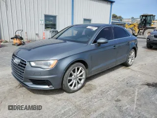 2015 Audi A3 Premium Plus with VIN WAUCCGFFXF1129338, listed as a Copart auction lot 51768625 with 136,799 mi miles and Salvage title. Bid and sale history available at DreamBid. Image 1.