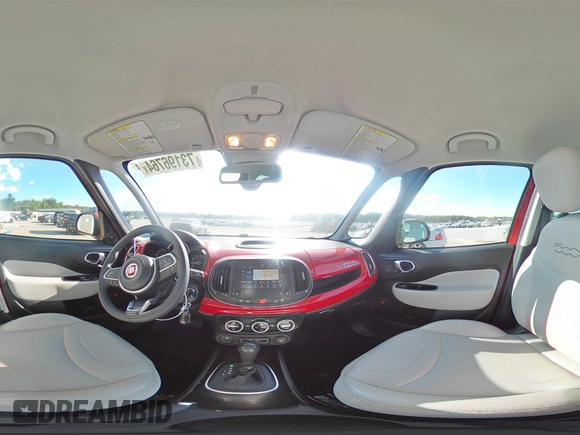 2020 FIAT 500L Trekking with VIN ZFBNFADH3LZ042546, listed as a Copart auction lot 73196764 with 78,721 mi miles and Salvage Title. Bid and sale history available at carsss.com. Image 15.